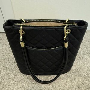 INSPIRED C TOTE BAG IN BLACK AND WHITE